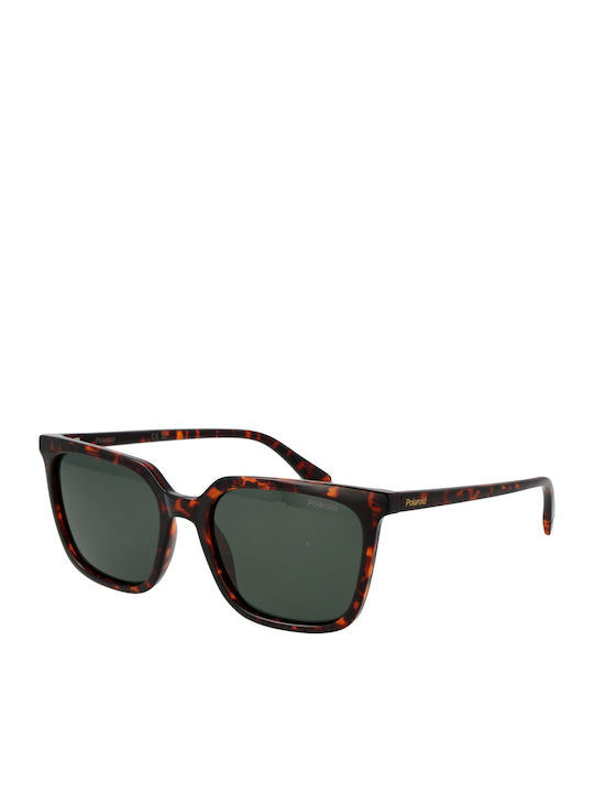 Polaroid Women's Sunglasses with Brown Frame an...