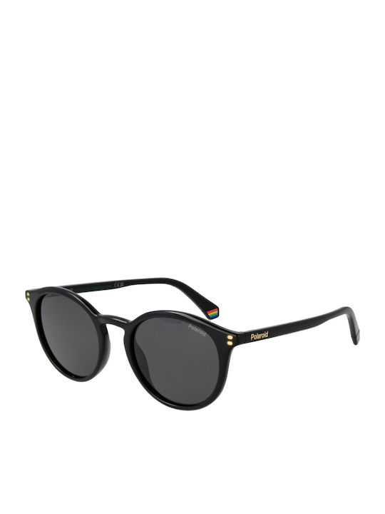 Polaroid Unisex Sunglasses with Black Frame and...