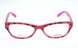 Eyeglasses Guess Women Gu2376-74 Lens Bridge Te...