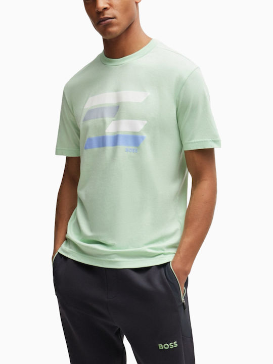 Boss T-shirt Turquoise