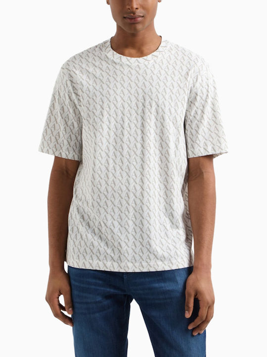 Armani Exchange Мъжка Бежова Тениска