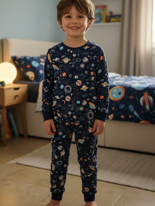 Babydom Παιδική Πιτζάμα Μπλε