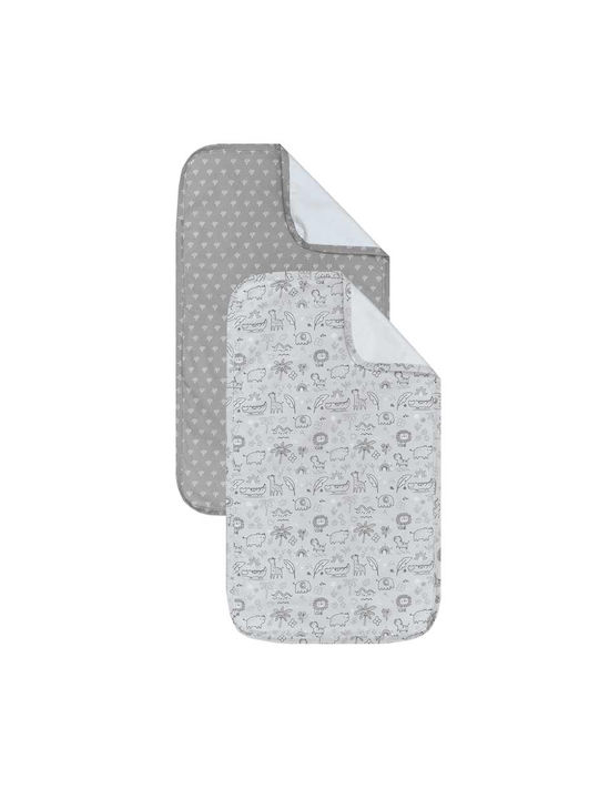 Kentia Baby-Soßtuch 72x42cm 2 Stück Kentia Baby-Soßtuch 72x42cm 2 Stück