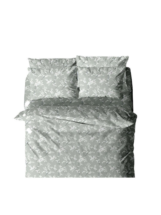 White Fabric Sova Σετ Σεντόνια Μονά 160x260εκ. ...