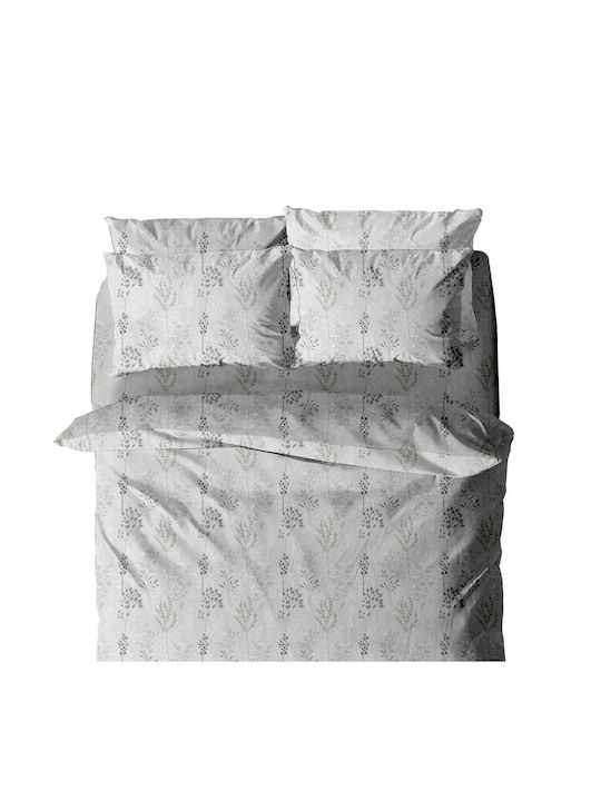 White Fabric Velor Module Cearceafuri De Pat Du...