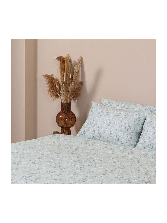 White Fabric Blissy Σετ Σεντόνια Υπέρδιπλα 235x...