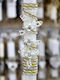Lumanare De Paste Rotundă Handmade 26δ010 Perlată