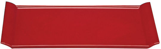 Raki Melamine Serving Platter Red 25x43cm