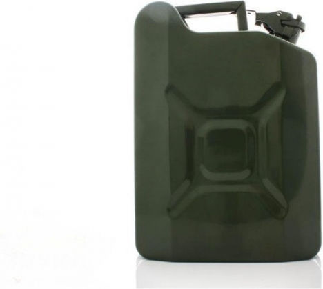 Kraftstoffkanister Metallisches Grünes 10 Lt Military Style
