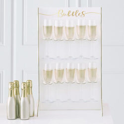 Prosecco Wall Stand für Süßigkeiten für Party