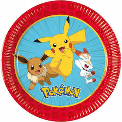 Pokemon Partygeschirr für Servieren 8 Stück Pokemon Partygeschirr für Servieren 8 Stück