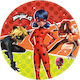 Miraculous Ladybug Плоча за Парти 8 Бройки