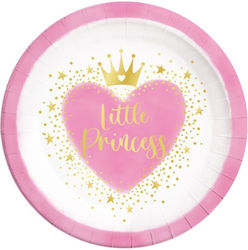 Princess Party Plate 8 Pieces