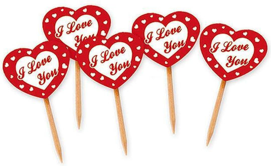 Love Διακοσμητικό Γλυκών για Party 25τμχ