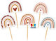 Boho Toothpicks for Party 25 Pieces