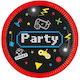 Φαγητού Gaming Πιάτο για Party 8τμχ