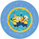 Multiple Party Plates 4 Pieces