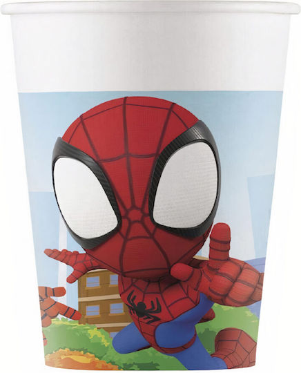 Spidey His Amazing Friends Glasses for Party 8 Pieces
