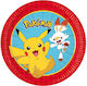 Pokemon Πιάτο για Party 8τμχ