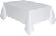 Party Tablecover White Coconut Paper 274x137 Cm