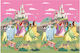Τραπεζομάντηλο Πριγκίπισσες Disney Πλαστικό 120x180 Εκ
