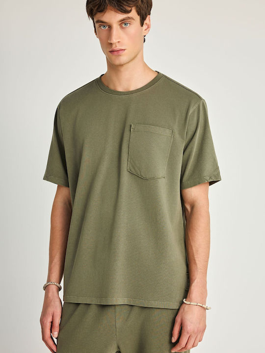 Funky Buddha T-shirt Χακί
