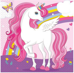 Party Napkins Unicorn Rainbow 20 Pieces