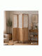 Iliadis Decorative Room Divider Made of Canvas with 3 Panels 120x170cm