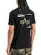 Label Backprint T-shirt Black