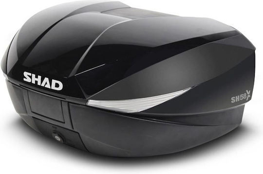 Koffer-Deckel D1b58e21 Schwarz Metall Motorradgepäckzubehör Sh58 Shad