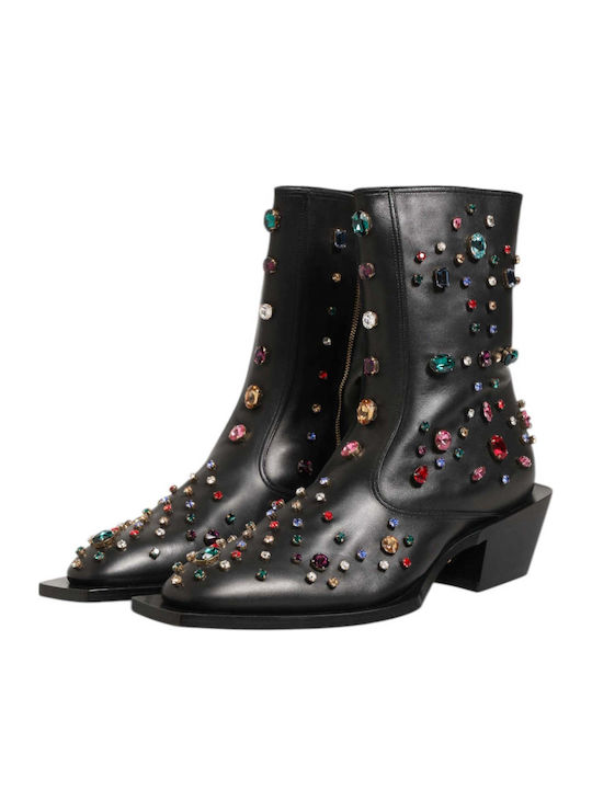 Dolce & Gabbana Мъжки Ботуши Ежедневни Черни MV7903