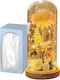 Bunny's Easter Glass Rabbit 11x22cm