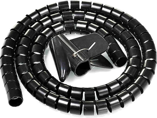 Powertech Plastic Cable Tie 20mmx20mm In Black Colour 1 Piece TIES-083