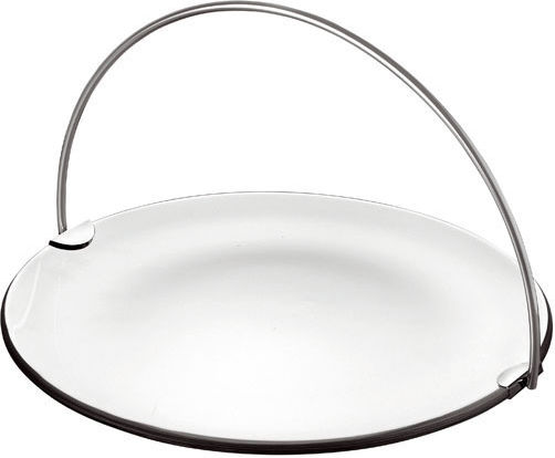 Vidivi Banquet Servierplatte Glas Weiße mit Durchmesser 33cm