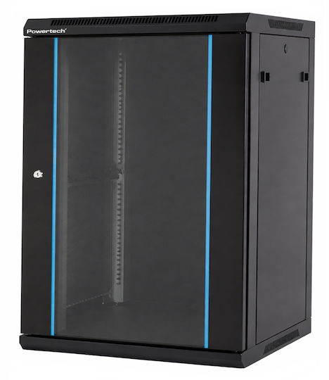 Powertech Επιτοίχια Καμπίνα Rack 19U 60x60x85.5cm NETW-0039