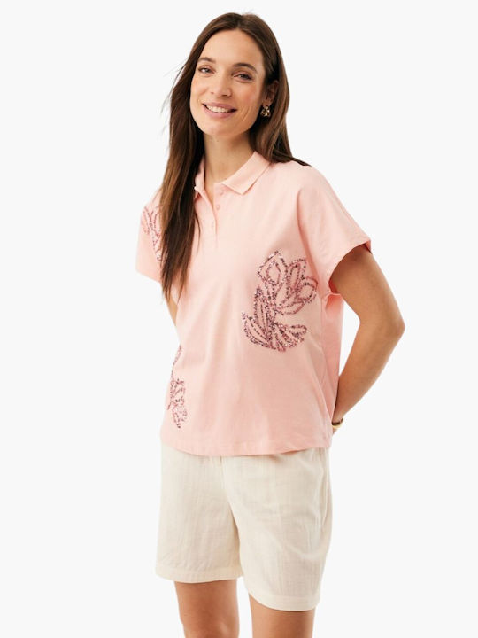 Mexx Bluza Damă Din Bumbac Roz