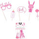 Photobooth Props Baby Girl 5 Τεμ