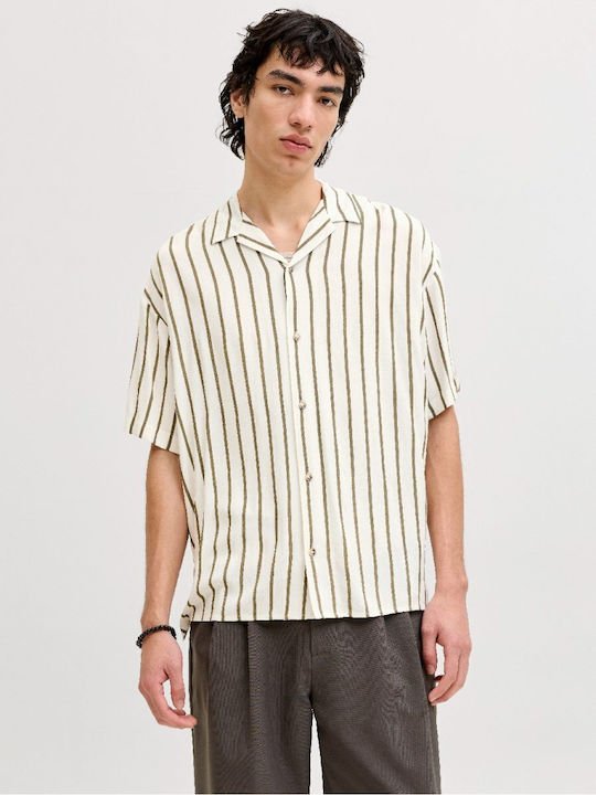 Jack & Jones Short Sleeve Shirt Khaki