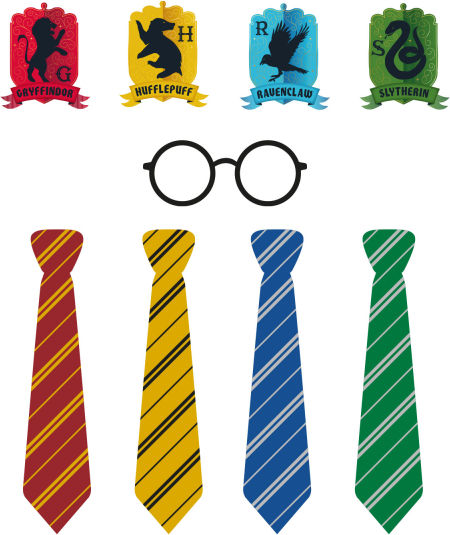 Photobooth Props Kit Harry Potter 24 Τεμ