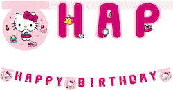 Hello Kitty Ghirlandă Happy Birthday 2m Hello Kitty Ghirlandă Happy Birthday 2m