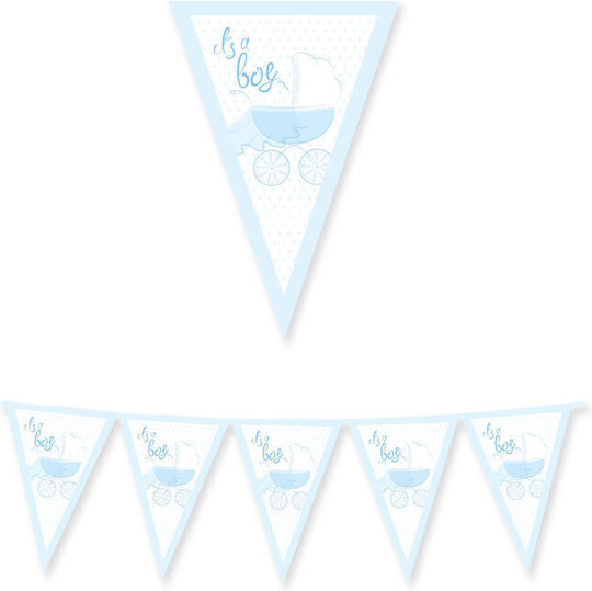 Dreieckige Flaggen It's A Boy 3m