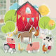 Table Decorations Farm Animals 11 Pieces