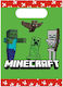 Minecraft Χάρτινη Τσάντα για Δώρο με Θέμα "Minecraft" 22x16εκ. 4τμχ