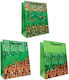Minecraft Papier Geschenkverpackung mit Thema Minecraft 10x23x18cm