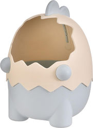 Pencilia Επιτραπέζια Θήκη Οργάνωσης Dino Egg Μπλε 16,5×11,5εκ