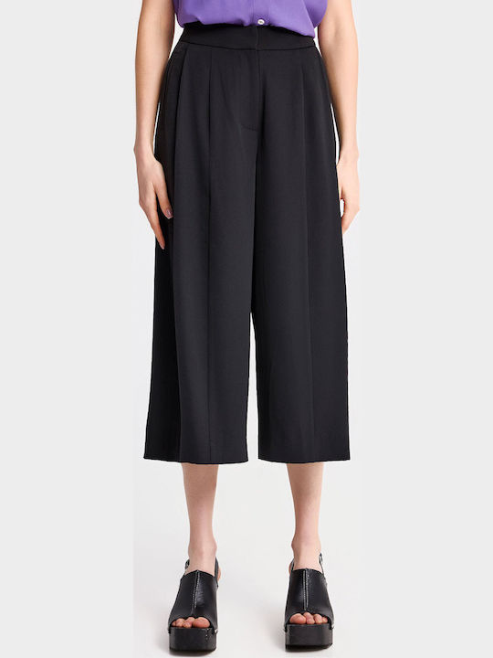 Funky Buddha Women's Pantaloons in Loose Fit Black