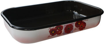 Raki Cerebra Aluminum Baking Pan with Enamel Coating 22x32cm