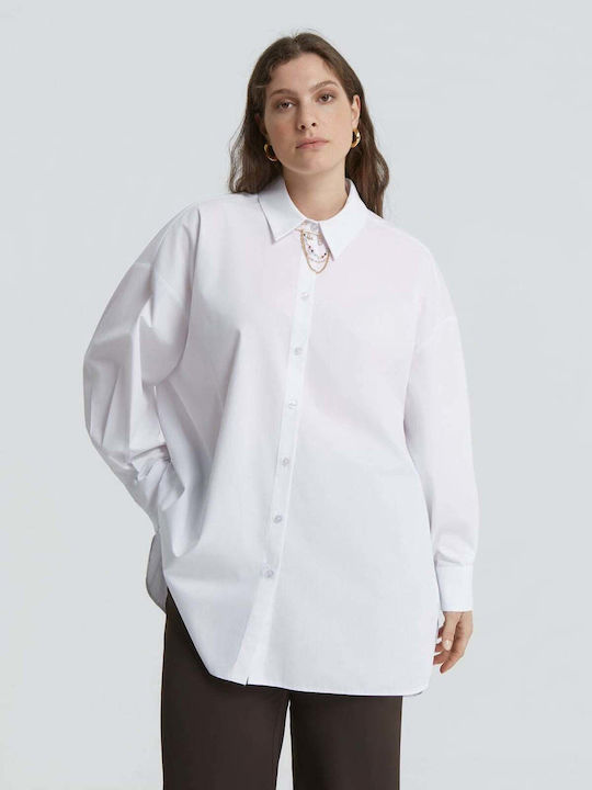 Long Sleeve Women's Shirt White