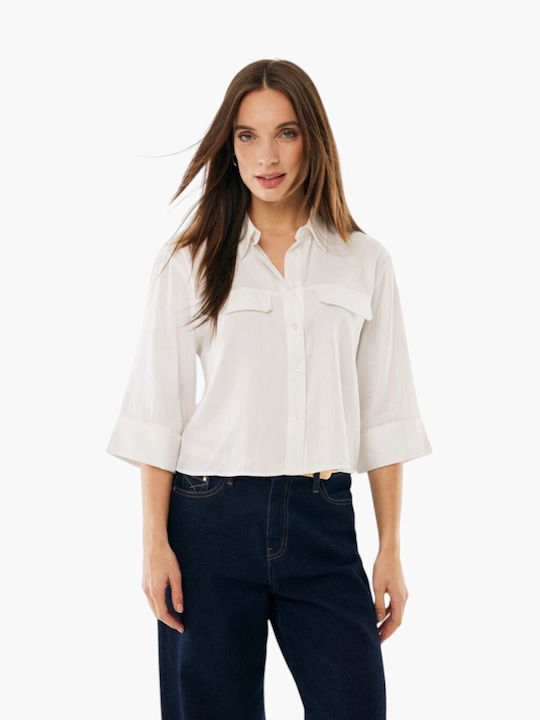 Long Sleeve Women's Shirt White