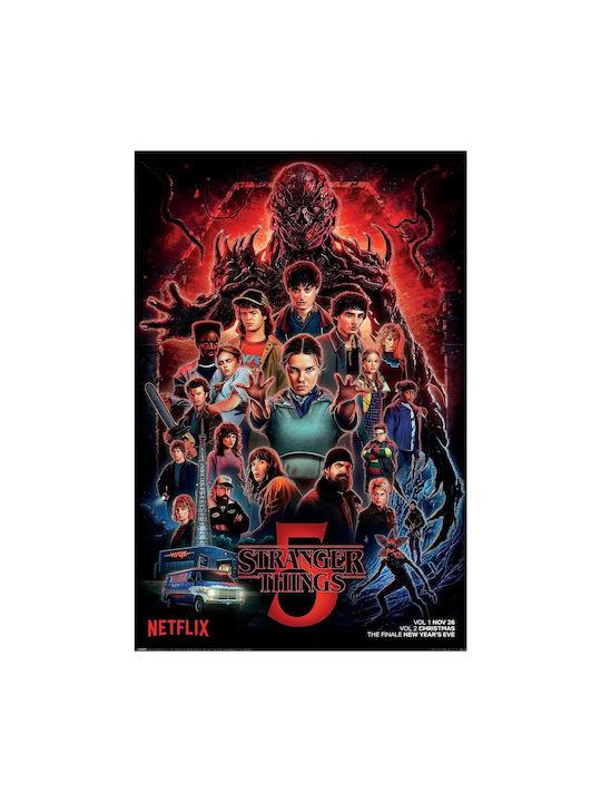 Плакат Stranger Things 5 One Sheet 61x91,5см Pp2511182